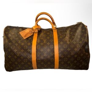 Louis Vuitton 50” Keepall w/COA